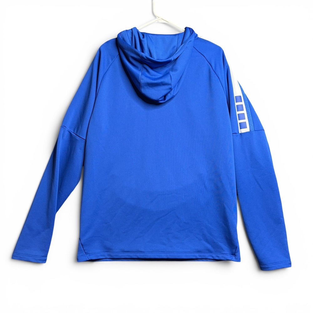 Capelli Sport SOCA Soccer Hoodie Mens Large Blue CS-Dry Pullover AGA-6047 - Picture 7 of 9